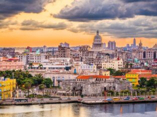 Panoramic view of Old Havana, Cuba