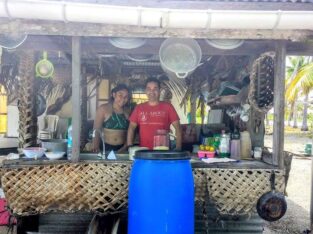 Tahitian cooking lessons Blue Lagoon Rangiroa