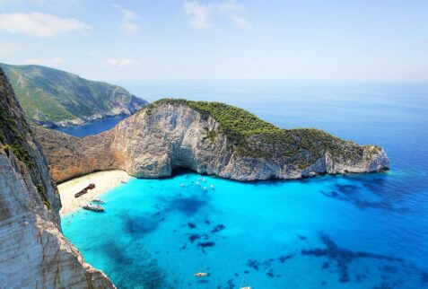 Secluded beach Island holidays to Greece
