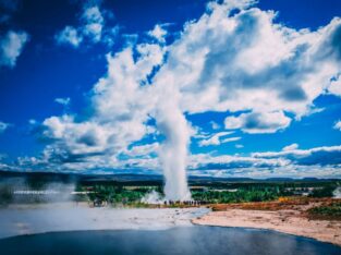 Icelandic geyser