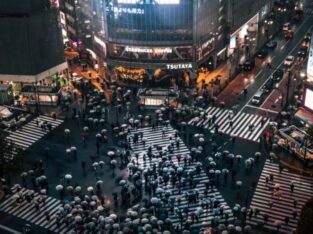 Tokyos famous crossing