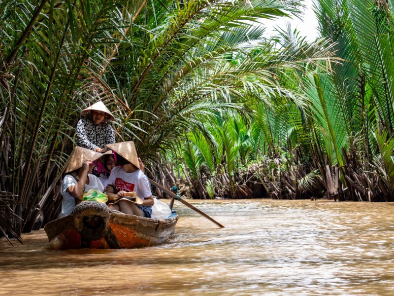 Vietnam canal boat