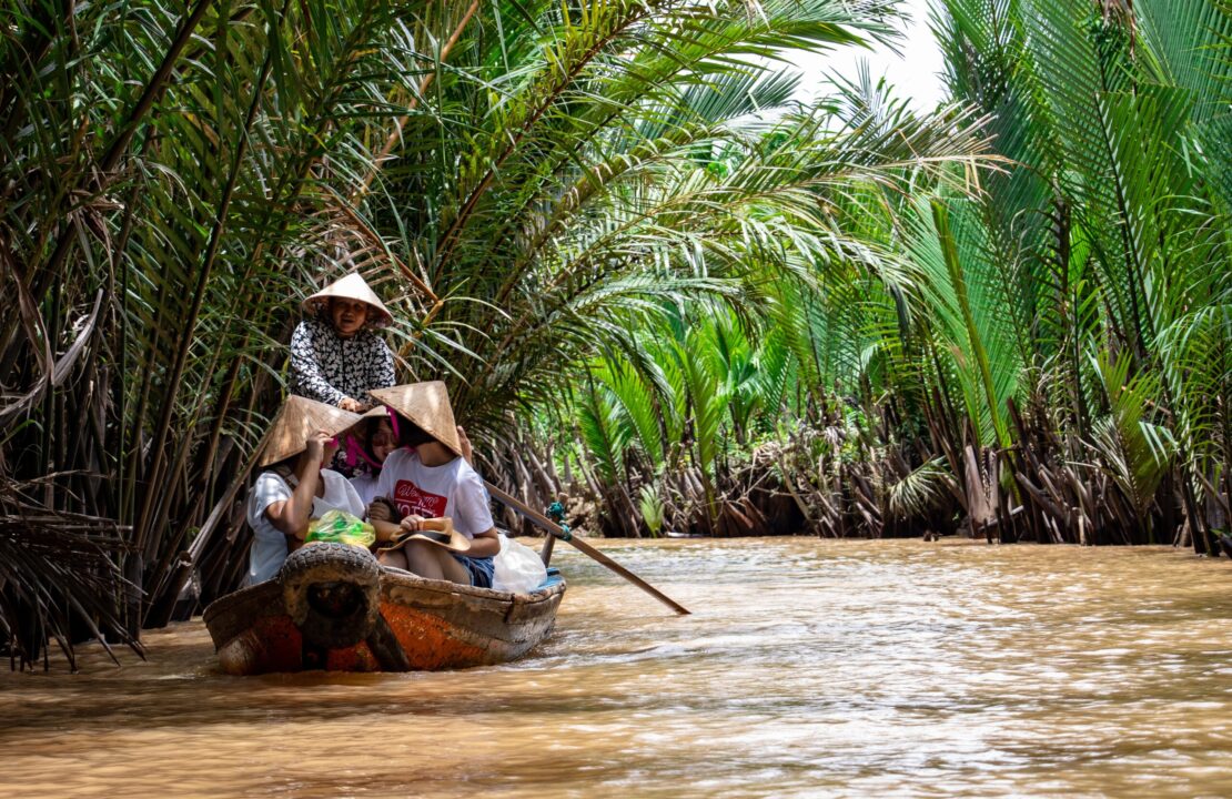 Vietnam canal boat