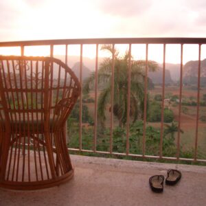 View from your room Hotel Los Jazmines Vinales