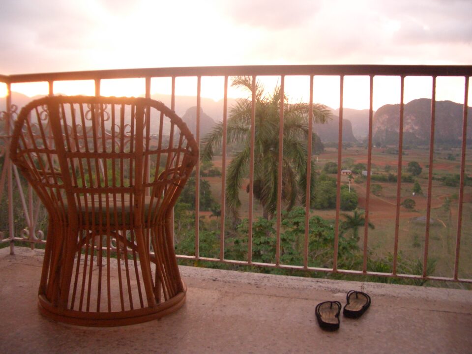 View from your room Hotel Los Jazmines Vinales