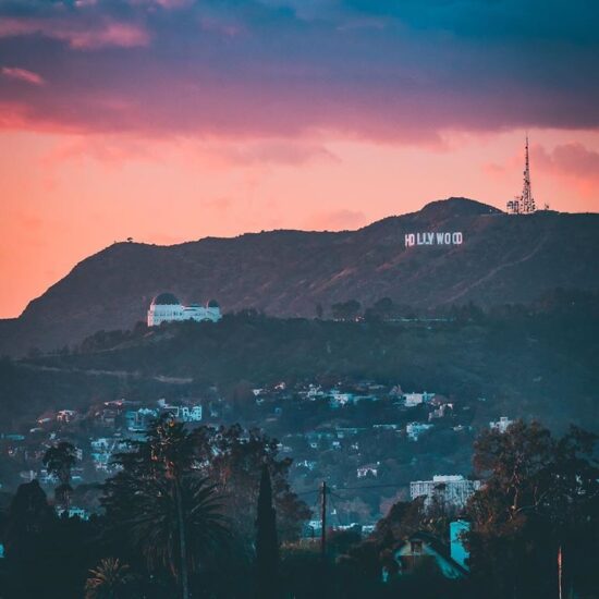 Griffith Park and Hollywood sign Los Angeles holidays