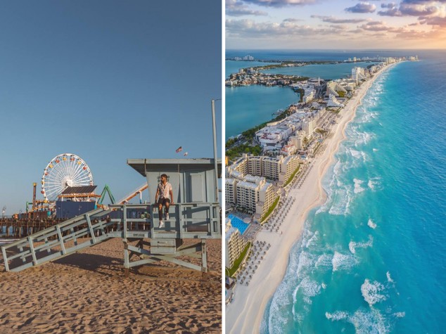 Los Angeles Cancun twin centre holidays