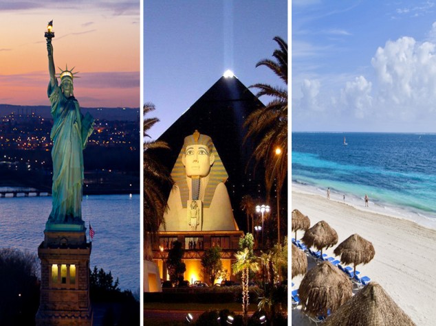 New York Las Vegas Cancun multi centre holidays