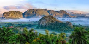 Vinales Valley view from hotel Los Jazmines