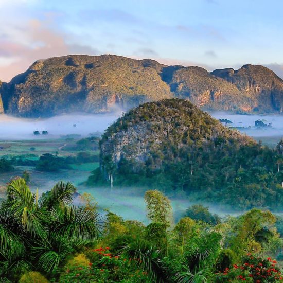 Vinales Valley view from hotel Los Jazmines