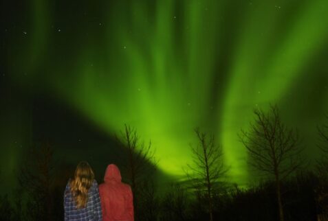 Nrothern lights honeymoons to Iceland