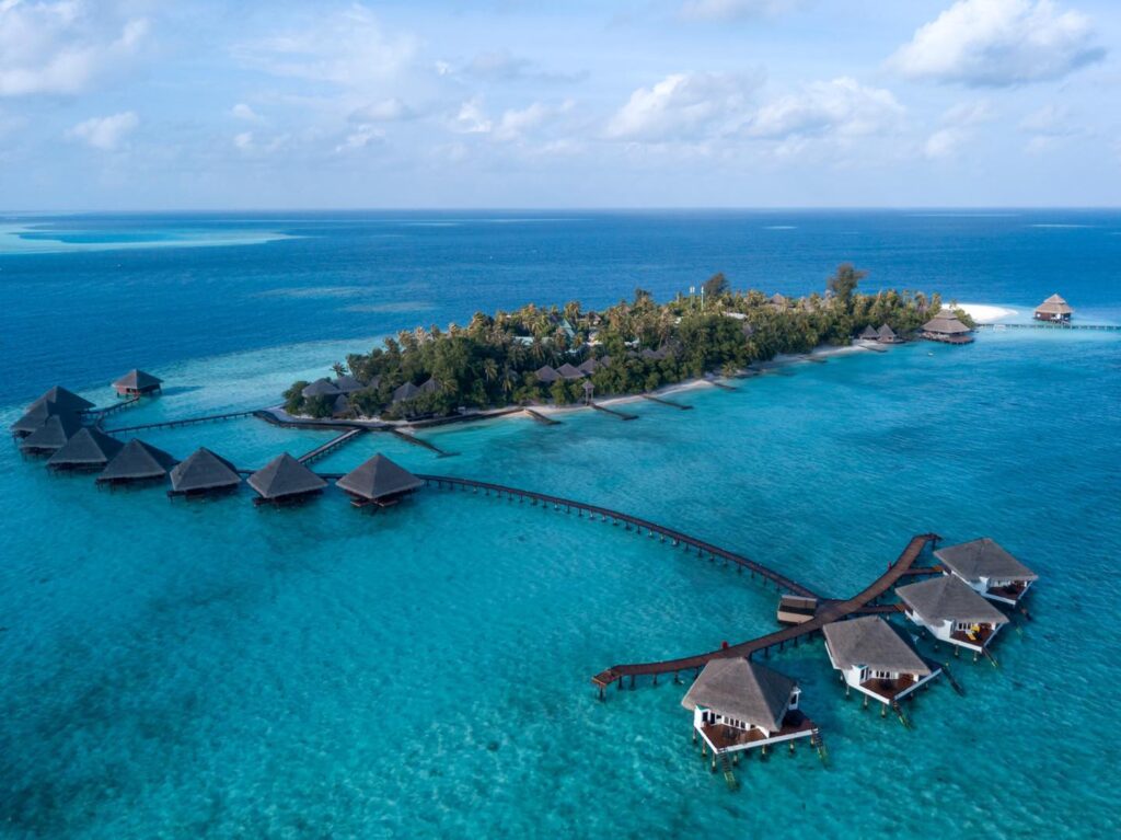 Maldives beach paradise